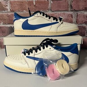 Jordan 1 Low Retro Travis Scott Fragment